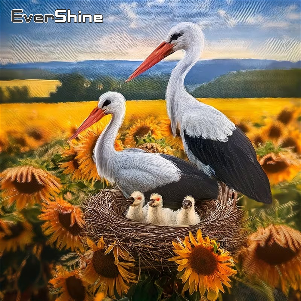 Resin Craft For Beginners - Evershine Diamond Mosaic Bird Animal DIY