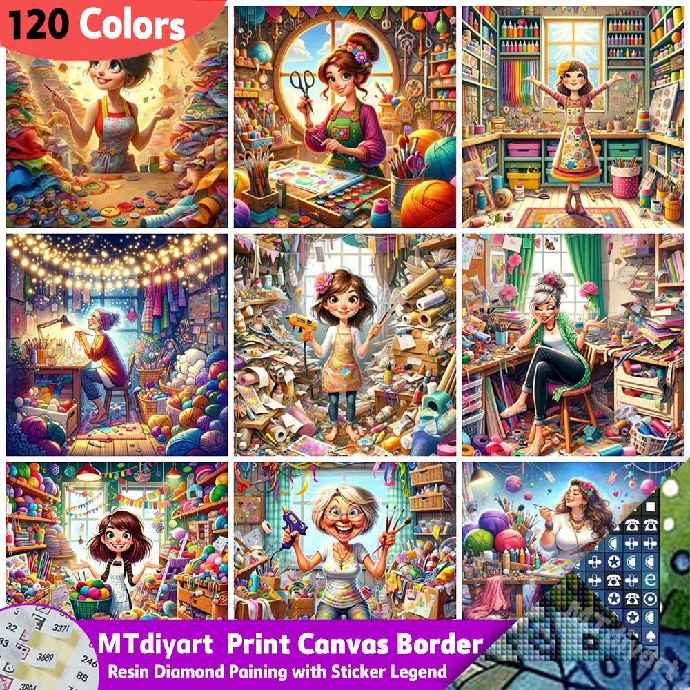 Printed Canvas Border Symbol S - Resin Craft Workshop ulasan dan harga