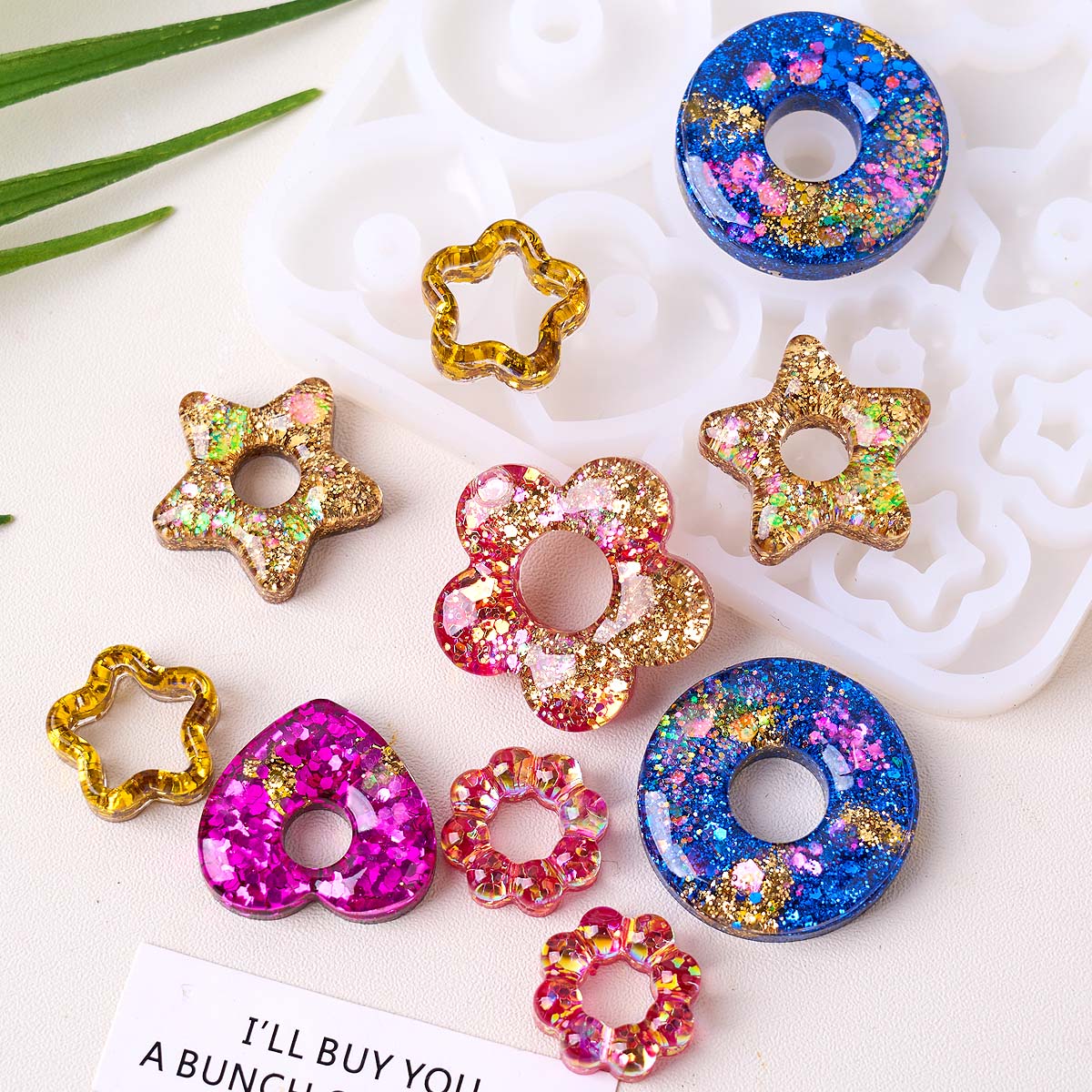 Handmade Press On Nails Transp - Resin Craft Material ulasan dan harga