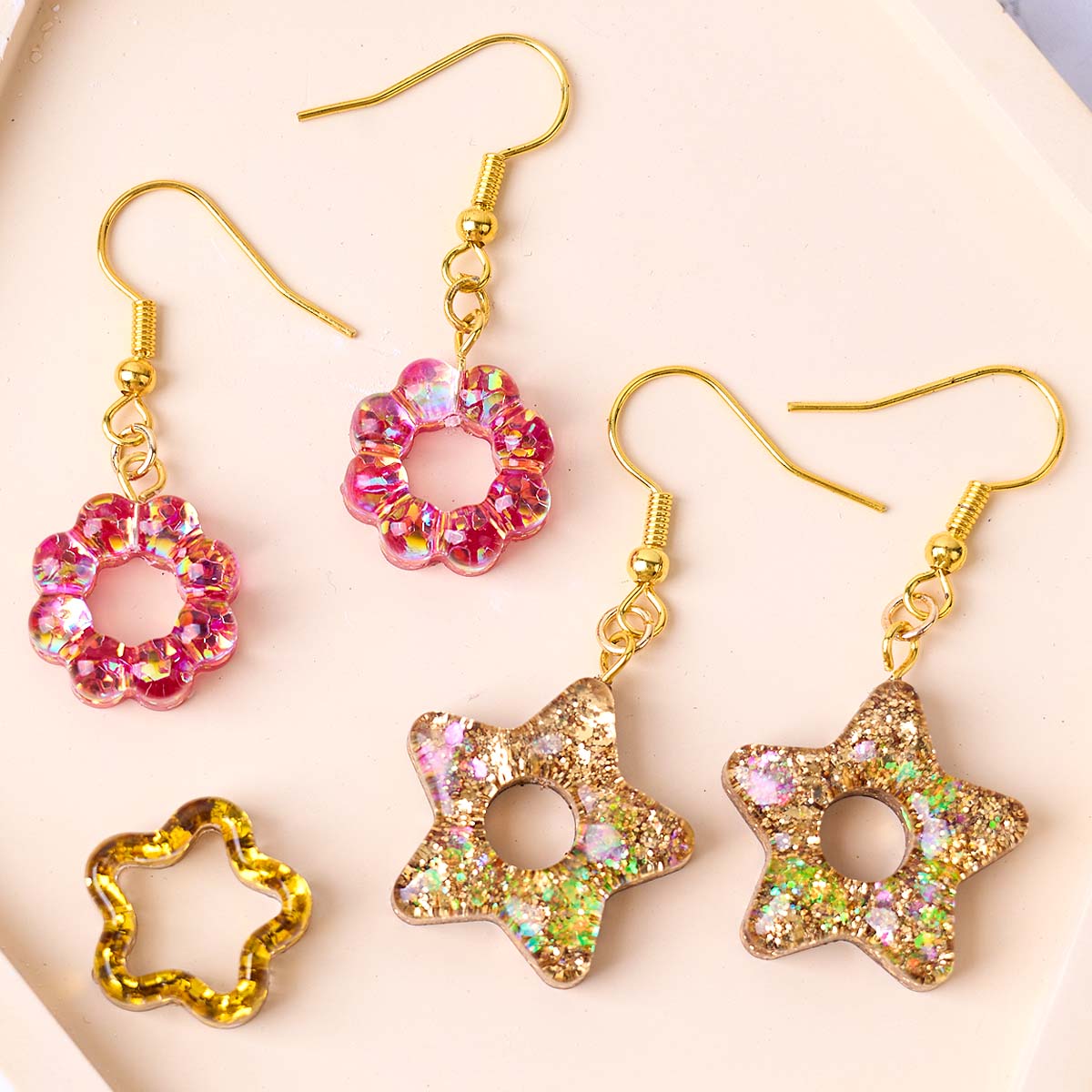 Handmade Press On Nails Transp - Resin Craft Material ulasan dan harga