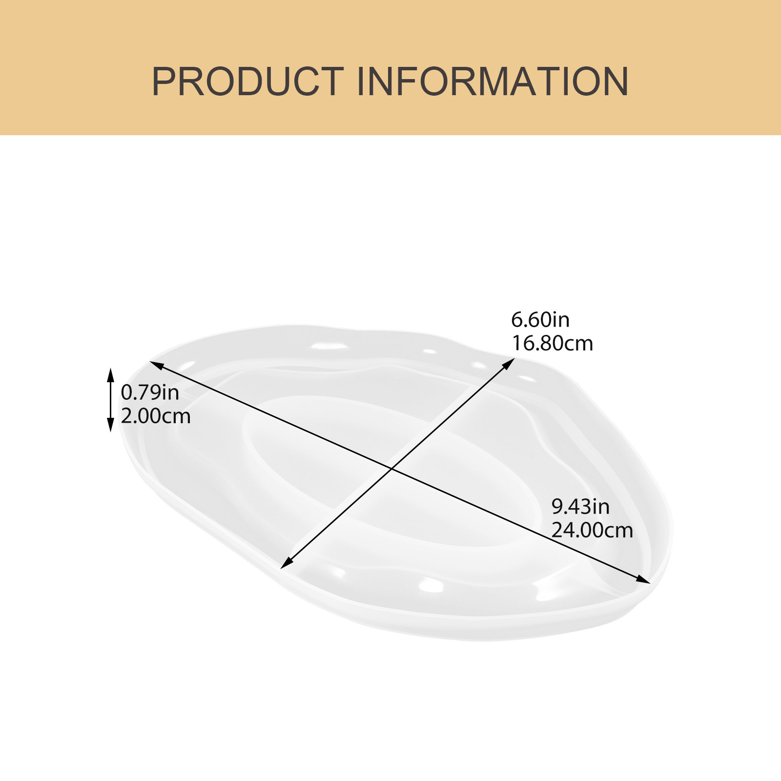 Premium Flexible Silicone Clou - Serving Tray Mold ulasan dan harga