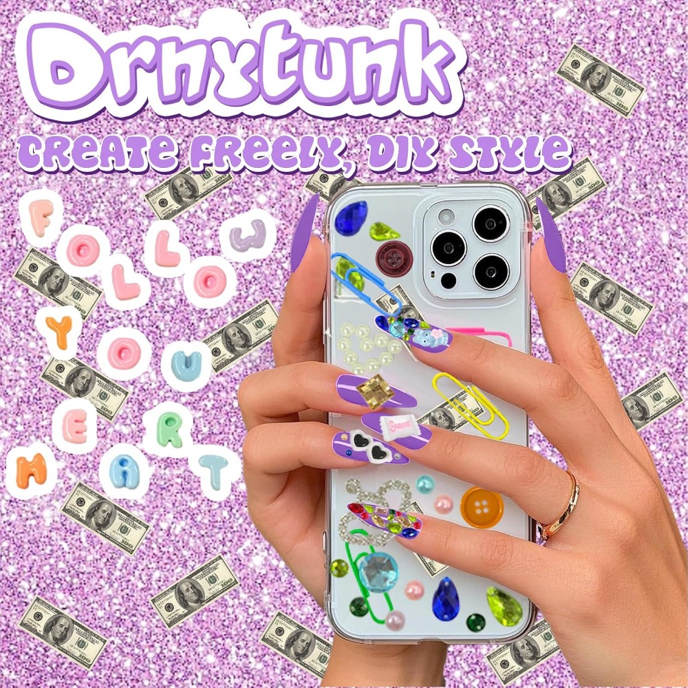 2280Pcs Junk Case Charms Kit,  - Resin Craft Kit ulasan dan harga