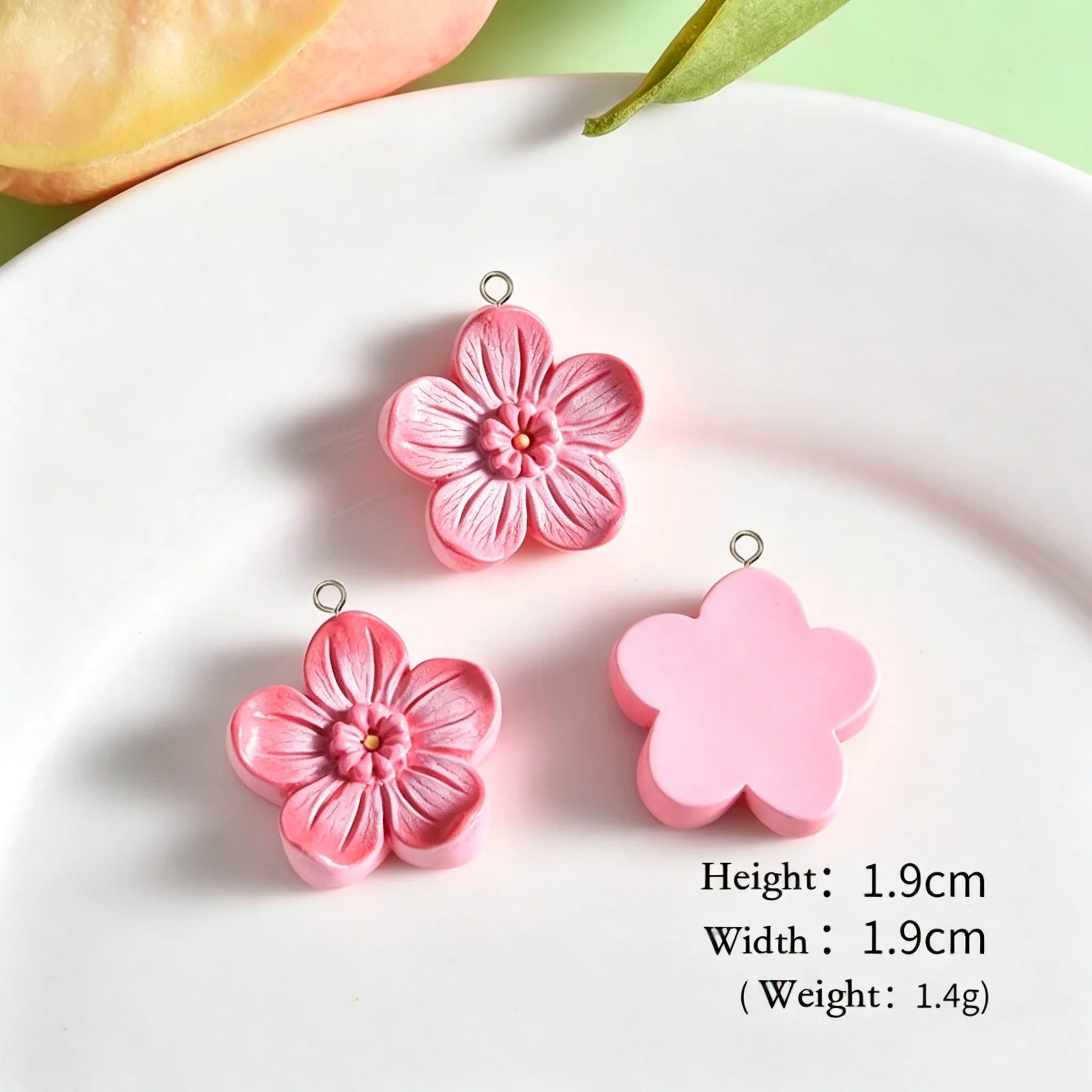 10Pcs Mixed Sweet Resin Pendan - Resin Craft Supplies ulasan dan harga