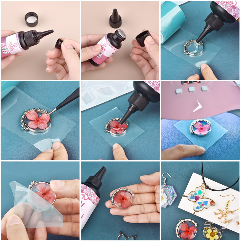 UV Resin Glue Transparent Epox - Epoxy Uv Resin Kit ulasan dan harga