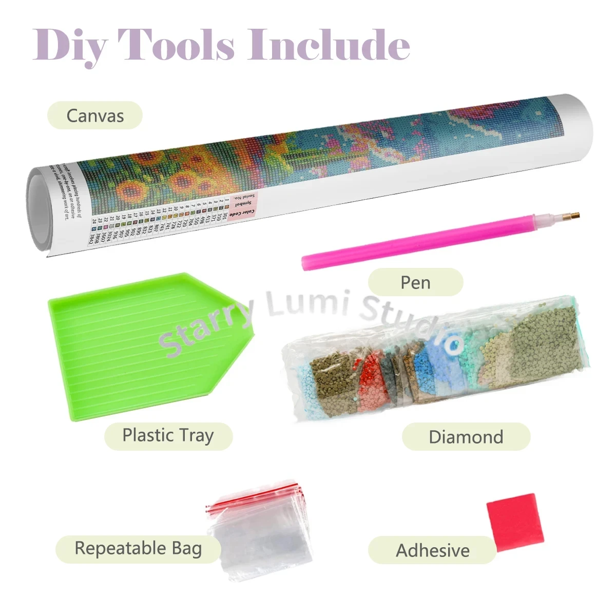 Fruit Cup 5D DIY Diamond Paint - Resin Craft Kit ulasan dan harga
