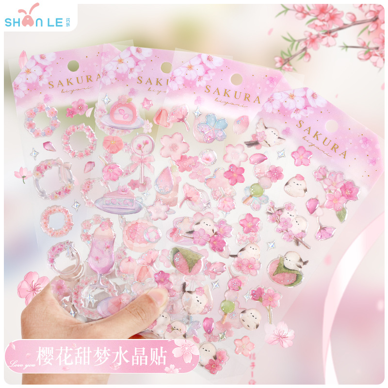 Japanese Style Sakura Crystal  - Resin Craft Material ulasan dan harga