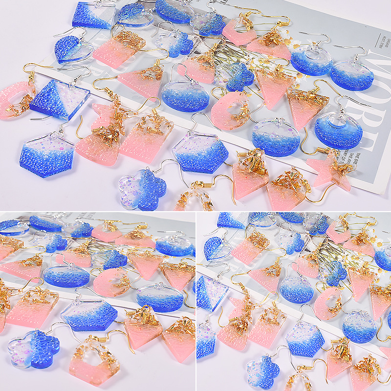 Earring Pendant Epoxy Silicone - Resin Ocean Wave Mold ulasan dan harga