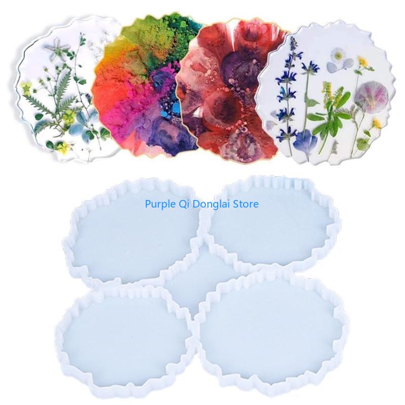 L21E Crystal Epoxy Resin Tray  - Geode Mold Silicone ulasan dan harga
