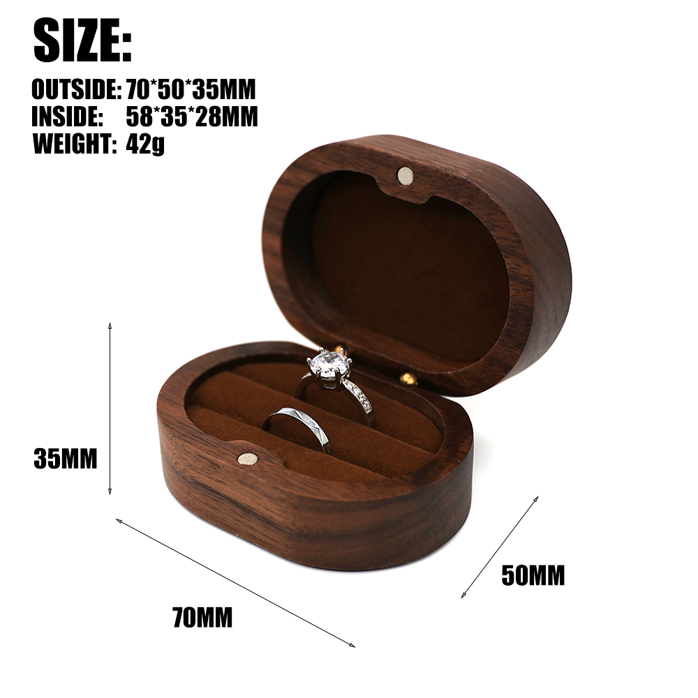 Marriage Engagement Wooden Rin - Wood Ring Blank ulasan dan harga