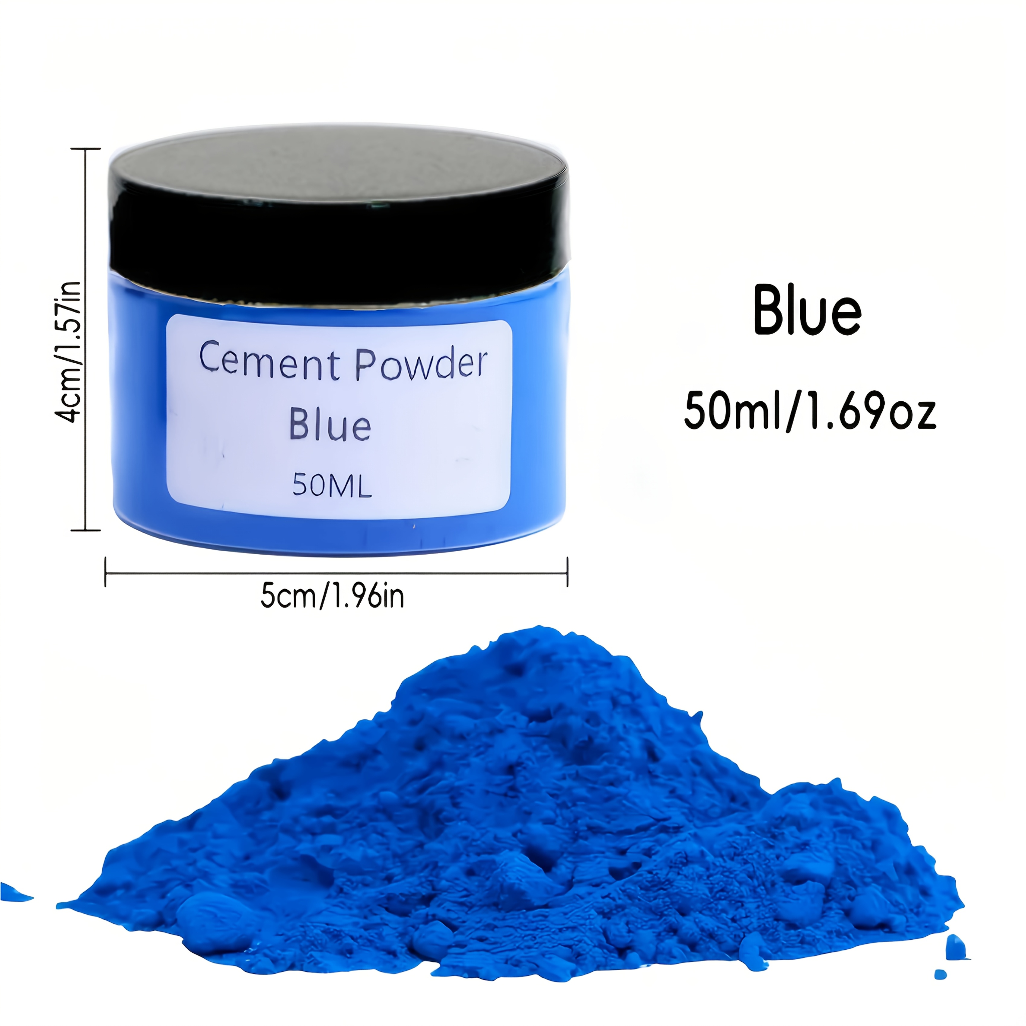 6-Color Gypsum Cement Pigment  - Resin Pigment Set ulasan dan harga