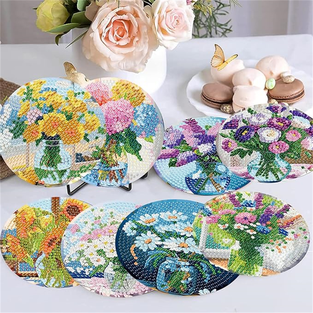 8-Piece Set of Diamond Paintin - Resin Craft Kit ulasan dan harga