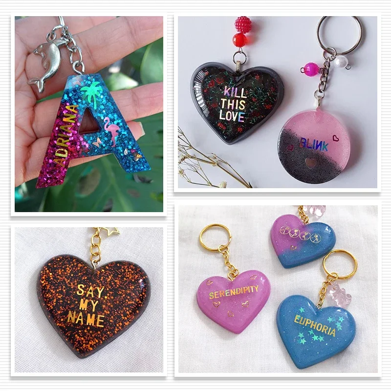 Holographic Glitter English Al - Resin Ocean Wave Mold ulasan dan harga