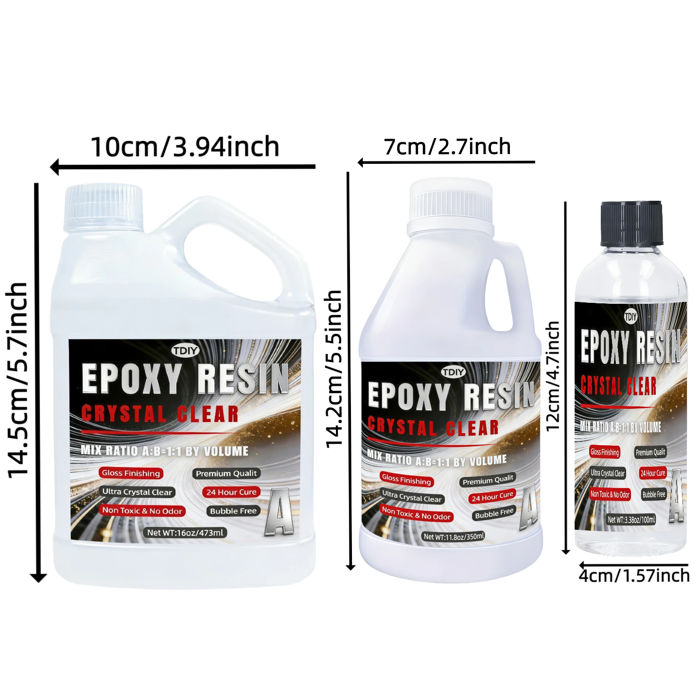 1:1 Crystal Clear Epoxy Resin  - Epoxy Uv Resin Kit ulasan dan harga