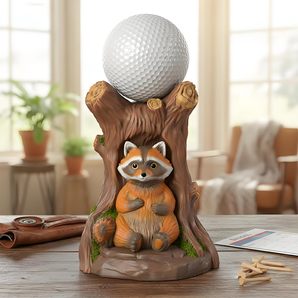 LZ119 New Styles Raccoon Stump - Resin Craft Ideas ulasan dan harga