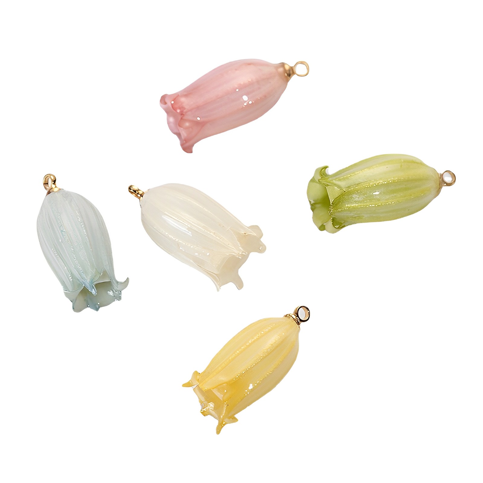 Aqumotic 10pcs Small Flower Co - Resin Craft Ideas ulasan dan harga