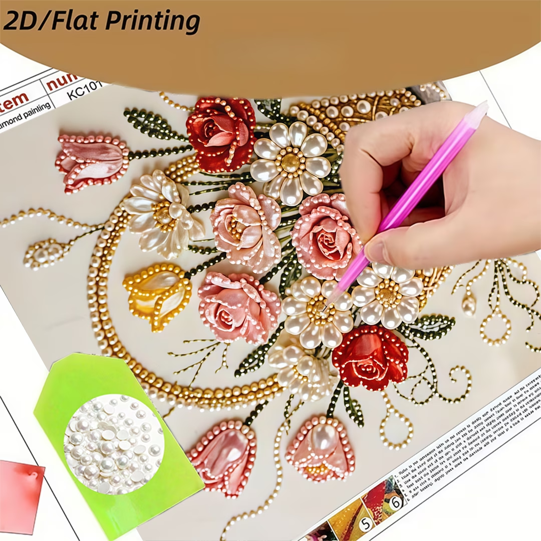 1 set, new DIY pearl painting, - Resin Craft Kit ulasan dan harga