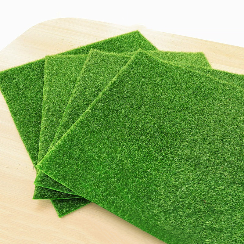 1Pcs Grass Mat Green Artificia - Terrarium Moss Art ulasan dan harga