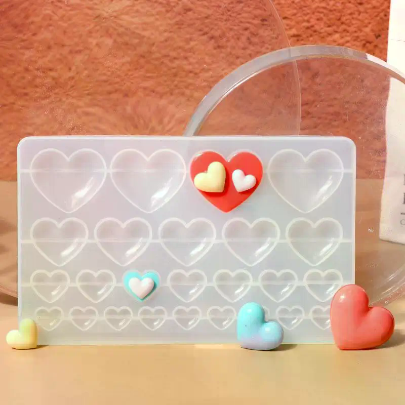 Silicone Mold Heart Shape Pend - Resin Craft Workshop ulasan dan harga