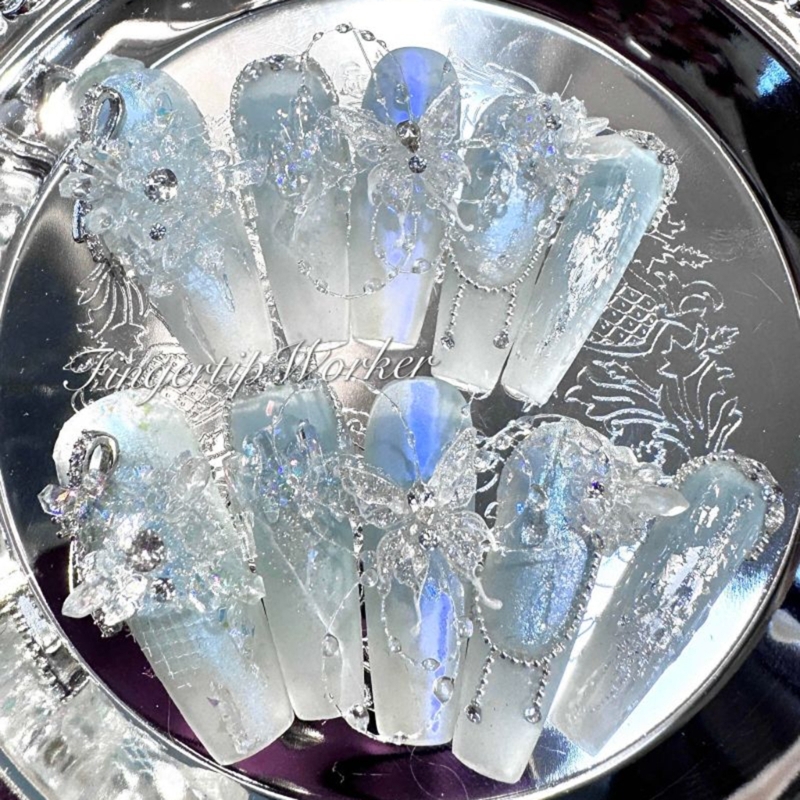 DIY Small Crystal Stone Shaped - Resin Ocean Wave Mold ulasan dan harga
