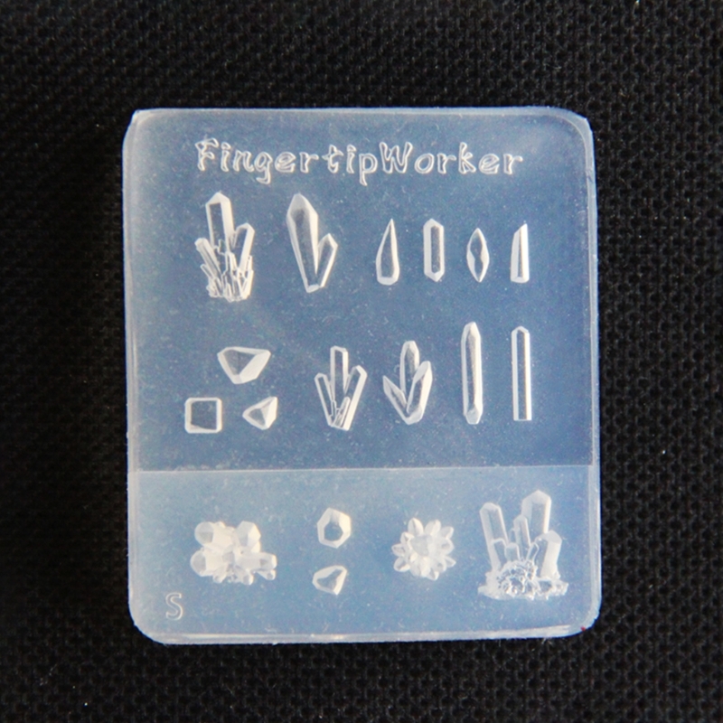 DIY Small Crystal Stone Shaped - Resin Ocean Wave Mold ulasan dan harga
