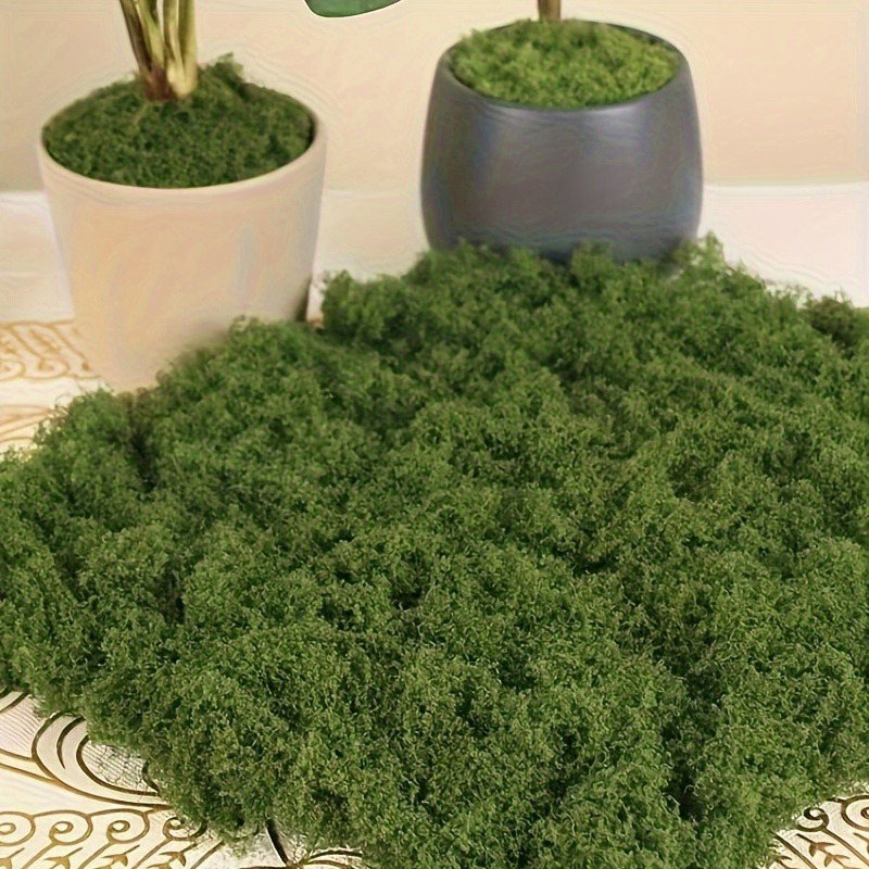 Green Fake Moss DIY Crafts Gra - Terrarium Moss Art ulasan dan harga