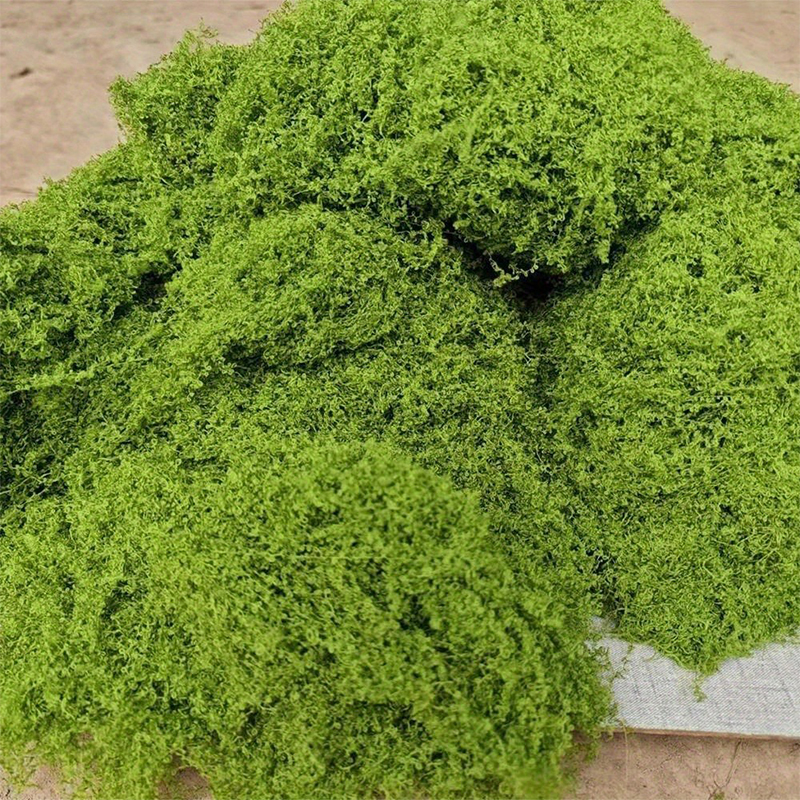 Green Fake Moss DIY Crafts Gra - Terrarium Moss Art ulasan dan harga