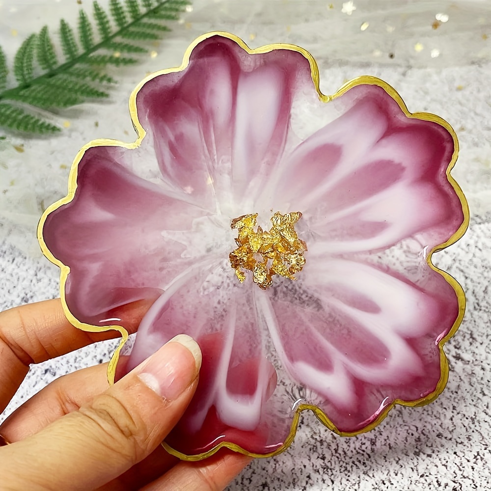 1-piece 13-inch large flower t - Silicone Mold Tray ulasan dan harga