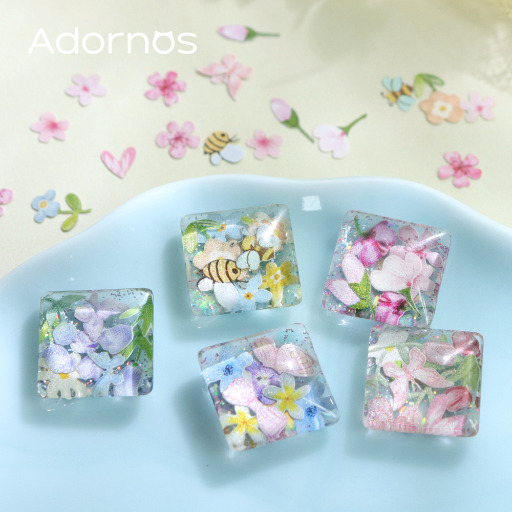 Flower Wood Pulp Chip Epoxy Re - Resin Craft Ideas ulasan dan harga