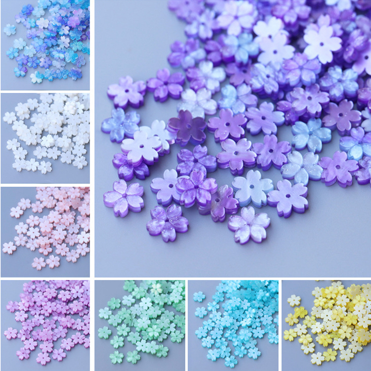 10-50pcs 12mm Resin Flower Pet - Flower Preservation Resin ulasan dan harga