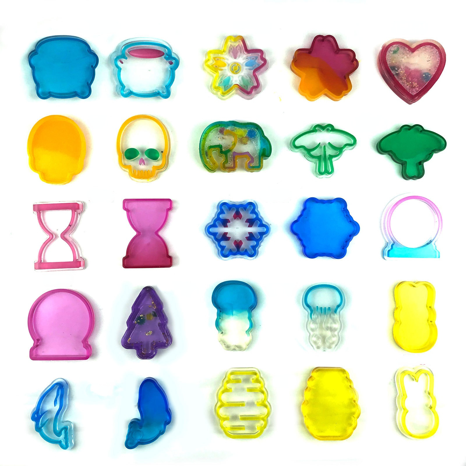 DIY Shaker Mold Silicone Epoxy - Resin Ocean Wave Mold ulasan dan harga