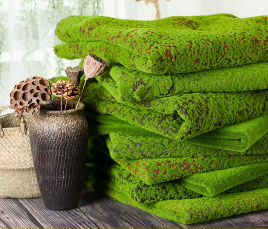 50X50cm Artificial Grass Rug F - Terrarium Moss Art ulasan dan harga