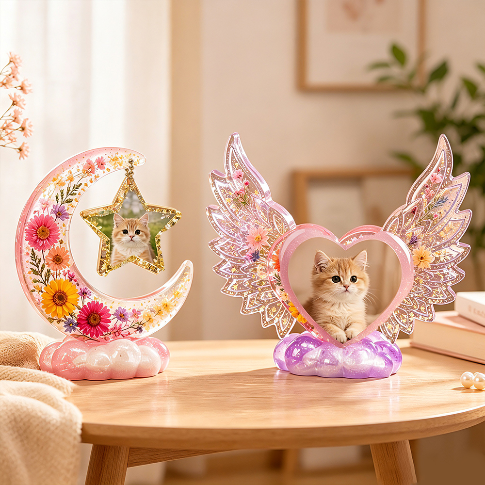 S0308 Heart Shaped Photo Frame - Resin Craft Ideas ulasan dan harga