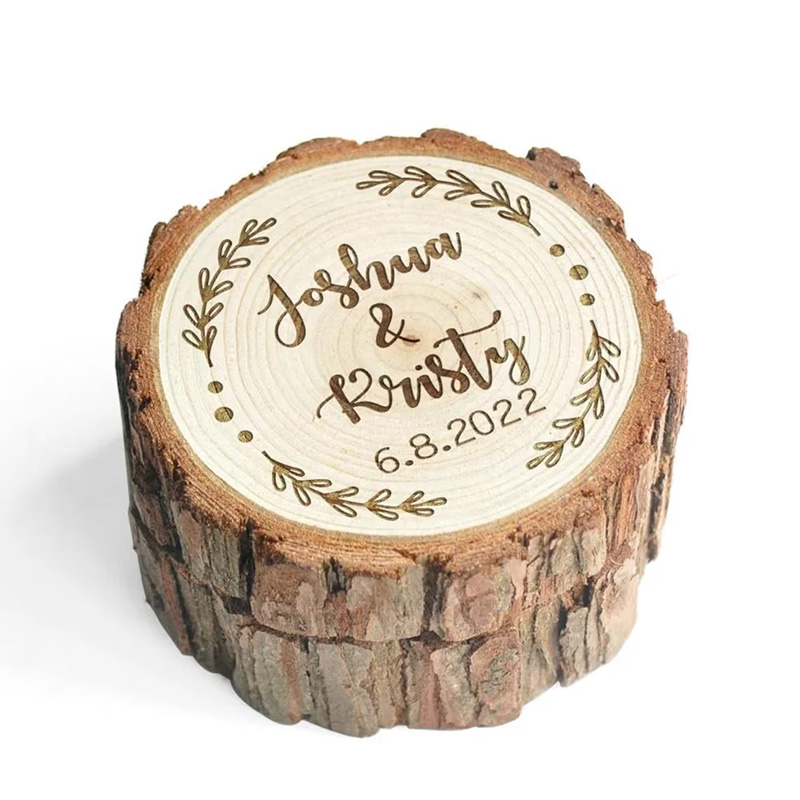 Personalized Wooden Wedding Ri - Wood Ring Blank ulasan dan harga