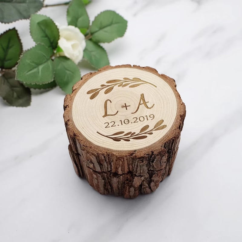 Personalized Wooden Wedding Ri - Wood Ring Blank ulasan dan harga