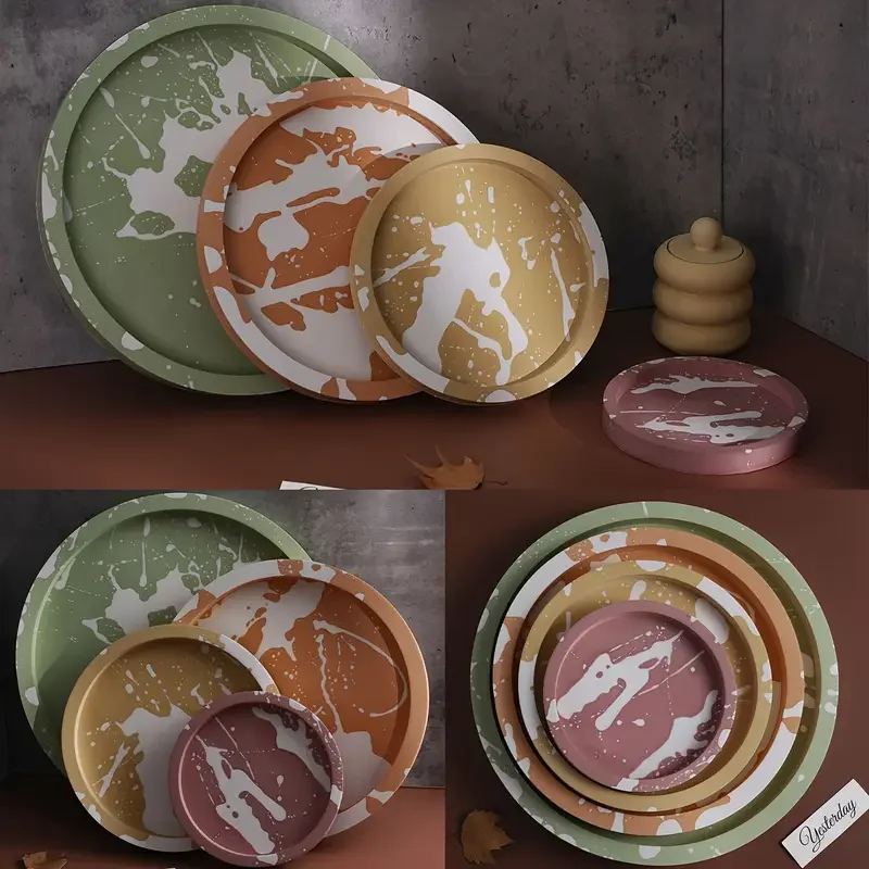 Large round Silicone Rolling T - Serving Tray Mold ulasan dan harga